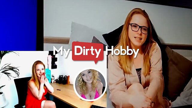 Mia_Adler Masturbates And Makes Hot Reactions While Watching Her Old Videos - MyDirtyHobby