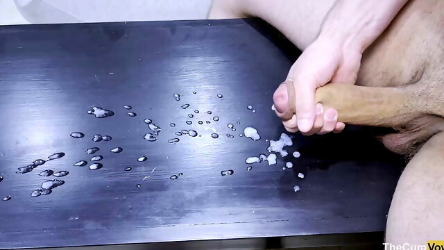 EDGING & CUMMING: Intense Orgasm and Big Cumshot Explosion