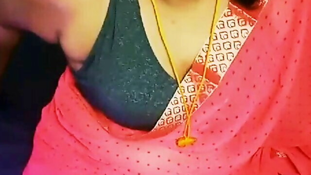 Tamil Aunty Teaches Jerking Off