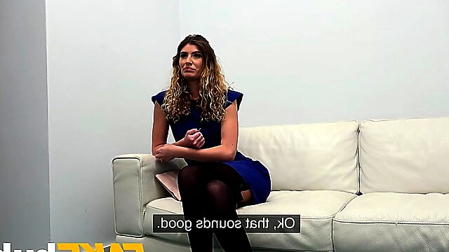 Fake Agent Casting couch fuck and massive facial for Romanian beauty