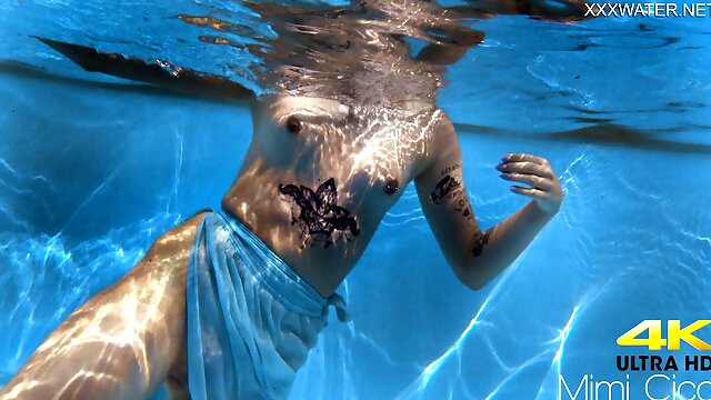 Underwater, Pool, Swimsuit, Finnish