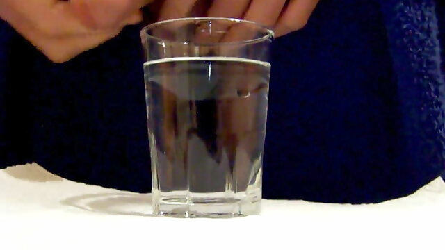 Cumshot in Water