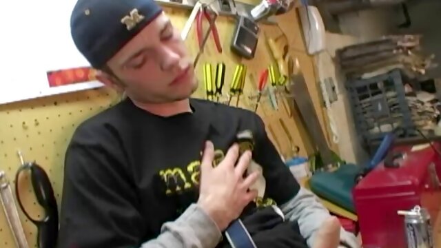 Meet 19-year-old Cody Ashland, a handsome young man like never before. In fact, he works as a car mechanic and loves to fix cars, especially pimping his Chevy Camaro. Cody is bisexual, but recently decided he prefers men..