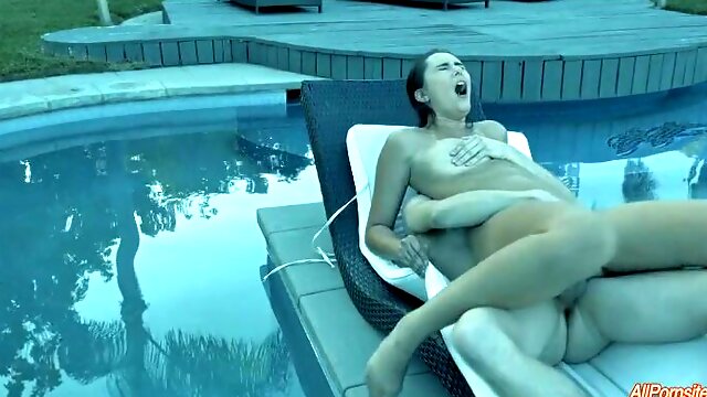 Anastasia Black enjoys while getting fucked by the pool - HD