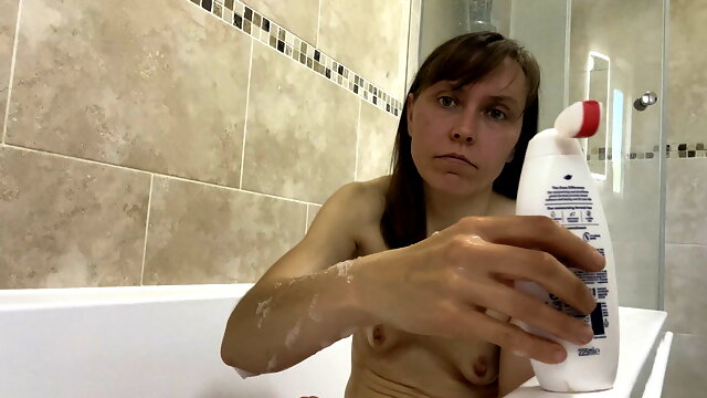 My Female Ejaculation - Playing in the bathtub - Female Cum