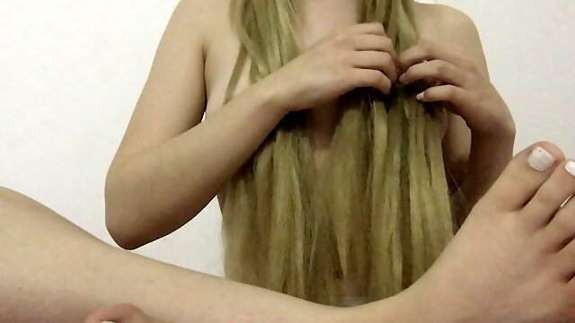 Fetish Long Hair Play