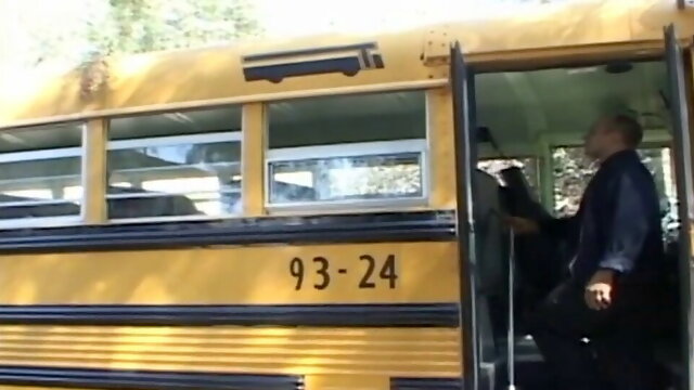 Schoolgirl Bus, Fucked On School Bus
