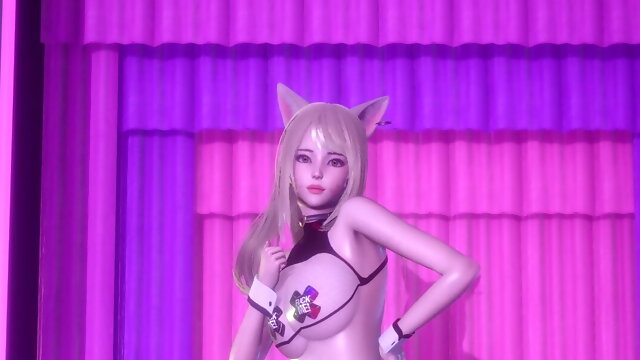 MMD Ryan.B  D-DAY - Im Feeling Good Ahri Sexy Hot Dance League of Legends KDA