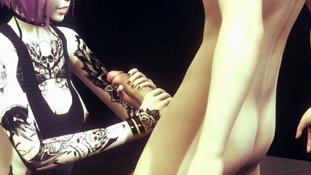 Hentai Uncnsored 3D - Alice Handjob