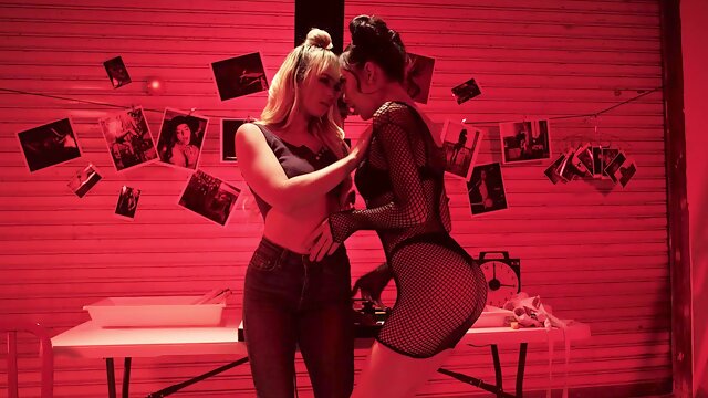 Lilly Bell and Sabina Rouge enjoying each others company