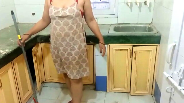 Sangeeta got a job as maid and she gets horny for sex Telugu audio 