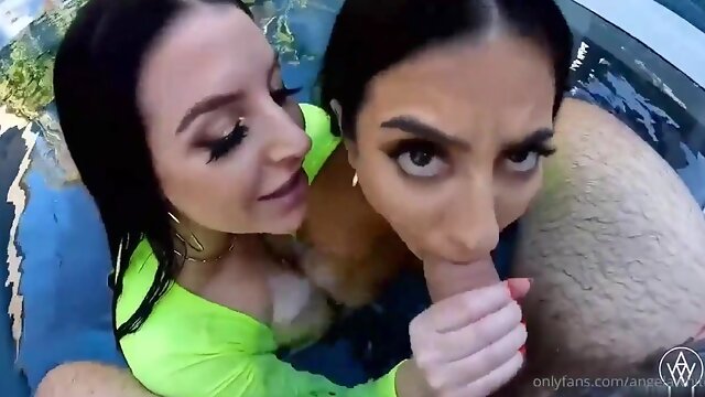 Angela White & Lena the Plug - OnlyFans - Angela white