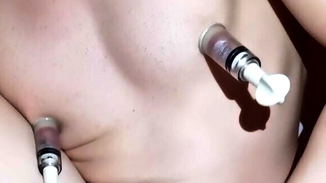 Gay Nipple Pumping