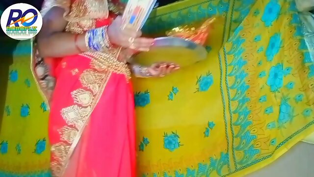 Indian Desi first time karva chauth episode 1