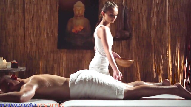 Massage Rooms Small tits blonde masseuse gives greatest erotic massage passionate fucking and intimate oral sex - Pussy licking