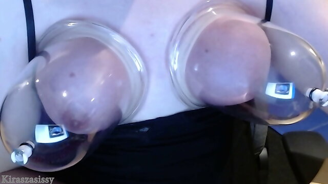 My Breast Enlargement Routine NoogleBerry Sissy Boobs Pumping
