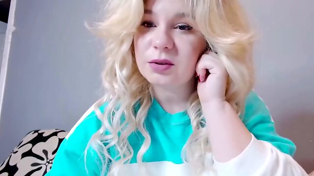 Hot Blonde Teen Solo