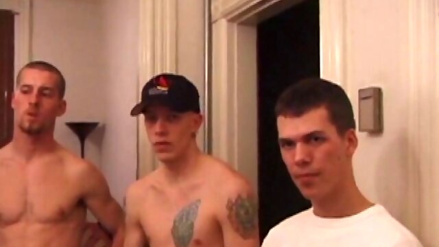 At the end of a particularly rough day, Torque comes home to a room full of hot guys who are horny and ready to play.