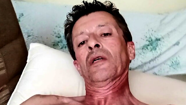 STROKING MY COCK & CUMSHOT!!!