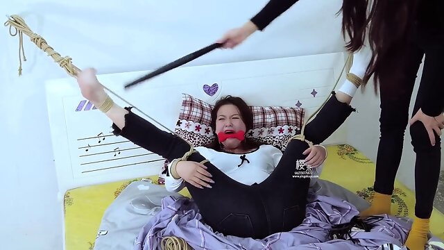 Chinese lesbian tickle and torture