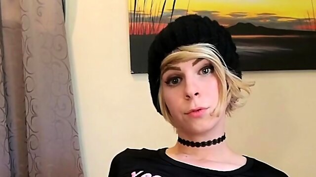 Gay twink solo for this huge cock jacking off