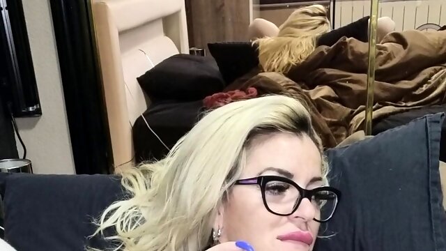 Amateur blond girl with big boobs getting fucked