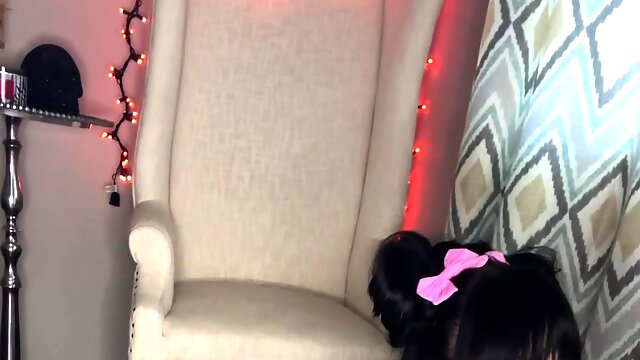 Hottest brunette solo webcam masturbation 2