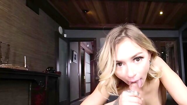 VR BANGERS Petite Chloe Temple Hard Fucked By New Coach