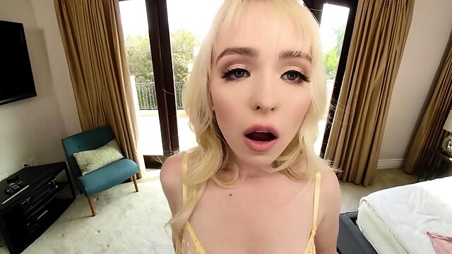 Teen Blonde Lilly Bell Caught Masturbating And Fucked