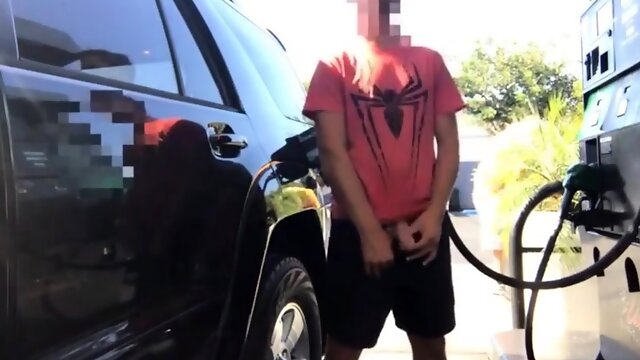 Caught at tha gasstation