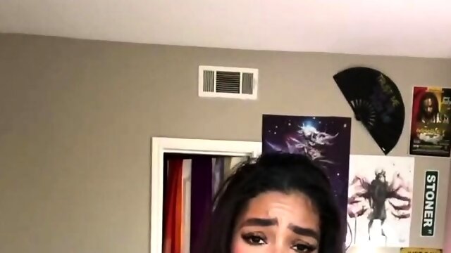 Hot Black Maid Does Some Webcam Black and Ebony