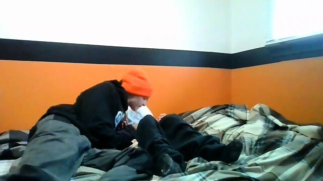 My buddy Cole sucking me off from different angle