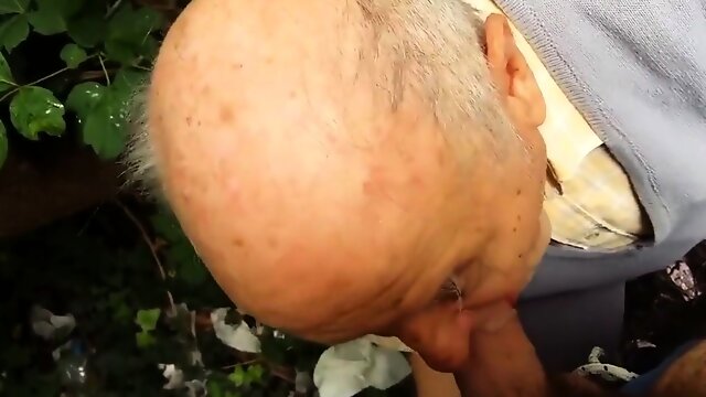 Very old man Sucking Cock