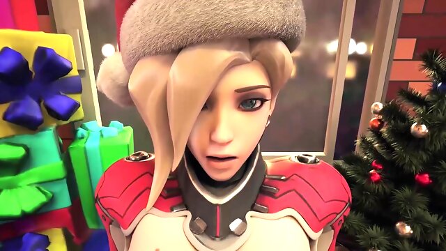 Overwatch Animated Gentle Mercy Getting Fucked Her Cunt