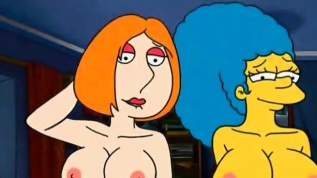 Griffins and Simpsons cheating moms