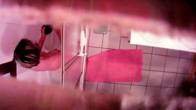 Spy Shower Masturbation