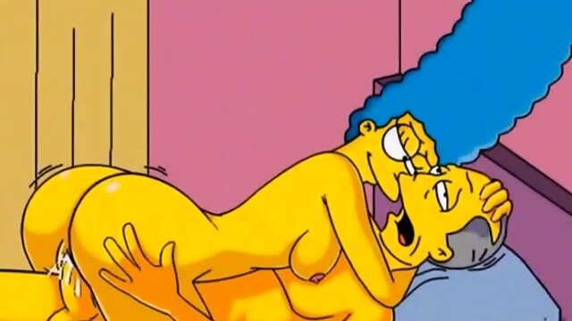 Marge Simpson lusty cheating wife