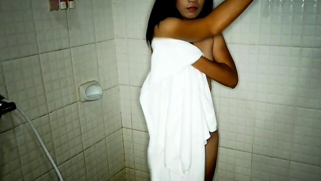 Blowjob, Thailandisch, Dusche, Hotel