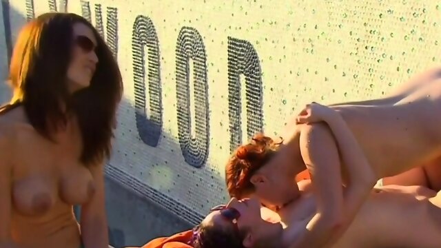 Fucked by multiple partners in an orgy