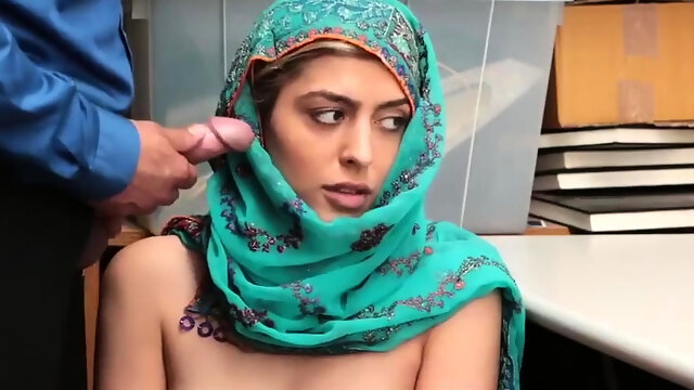 Border patrol anal first time Hijab-Wearing Arab Teen