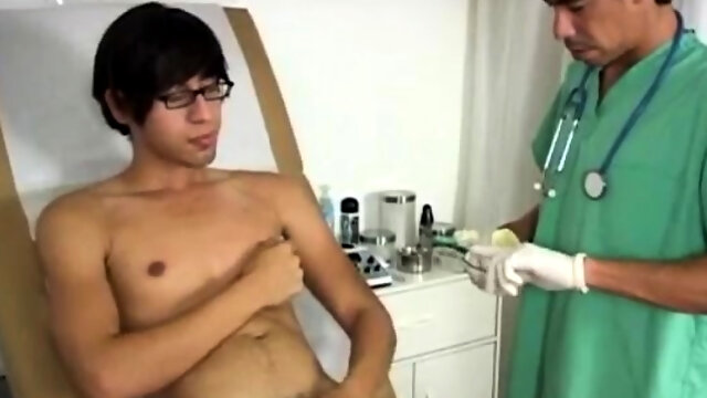 Young boy gay sex with old lady doctor and boys physicals