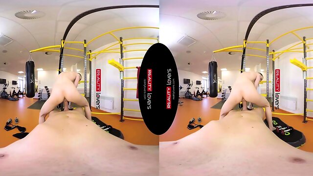 RealityLovers VR - Anal Workout for Fit Gym Teen