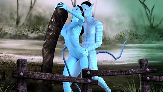 Neytiri getting fucked in Avatar 3D porn parody