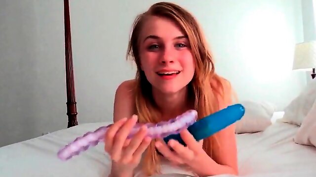 Blonde Sharlotte sex anal toys fresh new hd porn