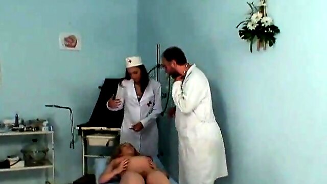 Pregnant milf fucked by gynaecologist- More On HDMilfCam com