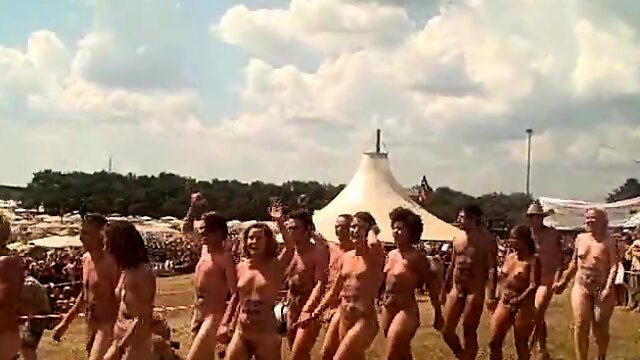 World-Euro-Danish & Nude People On Roskilde Festival 2009