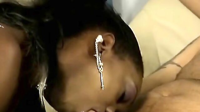 Beautiful black teen from Africa enjoys hard pieces of