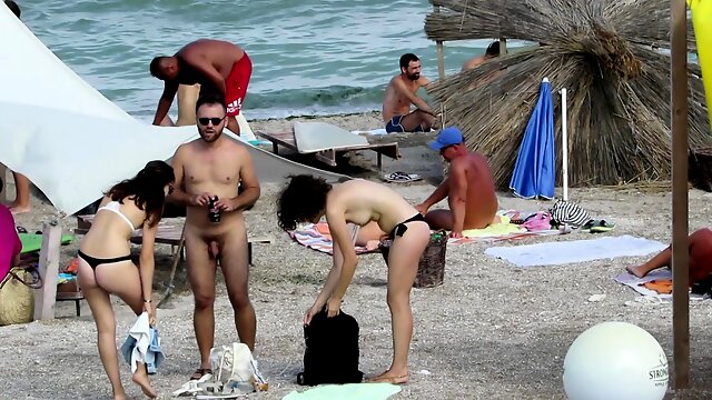 Voyeur Beach, Fkk Beach, Amateur Hidden Cam, Strand, Nudisten, Versteckt
