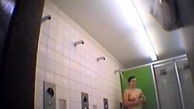 Voyeur Hairy Shower