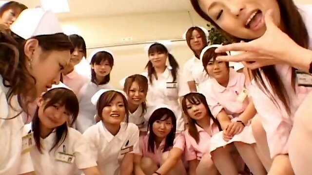 Asian nurses enjoy sex on top part5